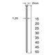 Dutack minibrads SKN12 30 mm [5.000] Cnk