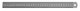 MIB maatlat rvs flex uitvoering 300 x 30 x 0,8 mm