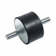 Trillingsdemper M16 M/M 55 Shore Type A - 100 X 75