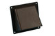 kaprooster met klep voor diameter 150mm bruin