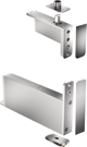 FritsJurgens Set System M+ 40mm kl E hoek RVS