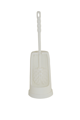 Toilet/closetborstel garnituur pp licht wit 1827