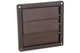 lamellenrooster -3 lamellen- 160 x 160 mm bruin