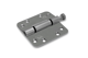 DX glijlagerscharnier rnd 89x89x3mm gezet verz.pen st.verz.