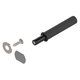 set regelbare TIP-ON - kort 956.1004 Carbon zwart