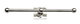 Dauby Houder dubbel Square Wit brons 300mm