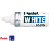 Pentel merkstift 100W lakmarker rond wit 4mm