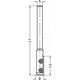 keermesgroeffrees HW 12mm snijlengte 30 TL=107
