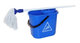 Mopset emmer 12 liter compleet mop+steel wringer