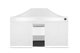 GO-WORK Grizzly Zijwand Ingang 4,5m wit