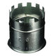 nisbus gegalv.       100 mm       met deksel