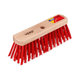 Vero bezem kunststof 27,5 cm rood FSC 97