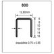 Dutack nieten   800 serie   6 mm [10.000] Cnk