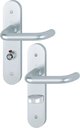 Hoppe kruk/schild vdb 138L/3056RF/f1 wc72x8 dr1-4
